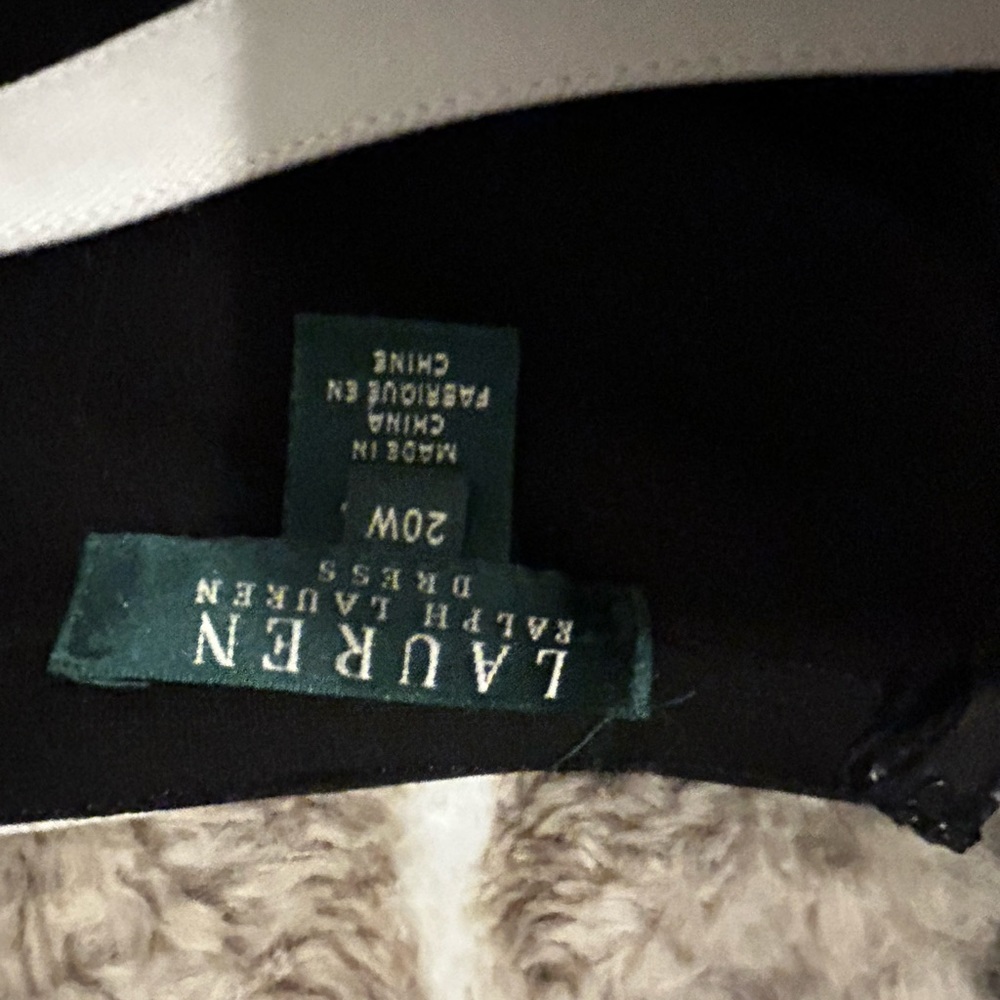 Ralph Lauren classic black and whites women’s size 20